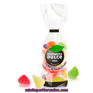 Gominolas Momento Dulce (10% Fruta, Mas Natural Y Tierna), Hacendado, Paquete 200 G