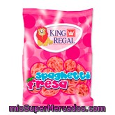 Gominolas Spaguetti Fresa, King Regal, Paquete 250 G