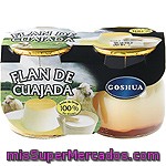Goshua Flan De Queso Pack 2 Envase 125 G