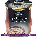 Goshua Natillas Con Caramelo Tarrina 140 G