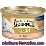 Gourmet Gold Mousse Alimento Para Gato Mousse Con Salmón Lata 85 G