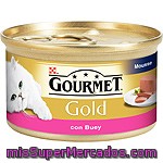 Gourmet Gold Para Gato Mousse De Buey Selecto Lata 85 G
