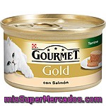 Gourmet Gold Para Gato Mousse De Salmón Selecto Lata 85 G