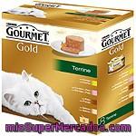 Gourmet Gold Terrine Para Gato Surtido Caja 8 Unidades 85 G