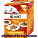 Gourmet Mon Petit Selección De Aves Para Gatos En Pequeñas Raciones Pack 6 Unidades 50 G