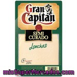 Gran Capitán Queso Semicurado Lonchas 160g