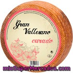 Gran Vallesano Queso Curado Mezcla De Oveja Cabra Vaca Peso Aproximado Pieza 3,1 Kg