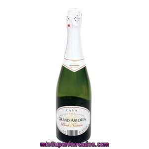 Grand Astoria Cava Brut Nature Botella 70 Cl