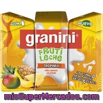 Granini Tropimix Zumo De Fruta Y Leche Piña+mango+platano Con Vitamina D Pack 3 Envases 200 Ml