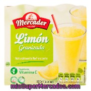 Granizado De Limón Mercader Pack 4x200 Ml.