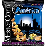 Grefusa Mister Corn América Cócteles De Frutos Secos Auténtico Sabor A Salsa Sweet Carolina Bolsa 155 G