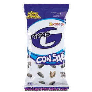 Grefusa Pipas Con Sal Bolsa 165 Gr