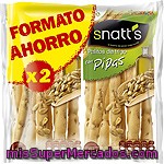 Grefusa Snatt's Palitos De Trigo Con Pipas Formato Ahorro 2 Envase 62 G