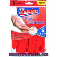 Guante Maxi Sensación Talla 6 Spontex, Pack 1 Par