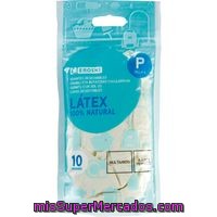 Guantes De Latex Talla 6 Pequeña Eroski, Paquete 10 Unid.