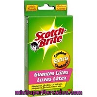 Guantes Desechables Talla Mediana Scotch-brite, Pack 10 Unid.