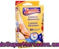 Guantes Finos Especial Alimentos, Talla S (6-6½) Spontex 20 Unidades