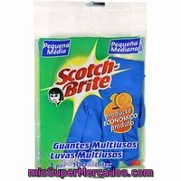 Guantes Multiusos Latex Talla Pequeña Scotch-brite, Pack 1 Par