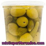 Guerra Aceitunas Gordal Con Pepinillo Envase 200 G