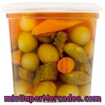 Guerra Aceitunas Manzanilla Con Hueso Aliño Gazpacha Envase 250 G