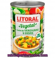 Guiso Litoral Verdura-patata 430 Grs