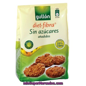 Gullon Diet - Fibra Galletas Sin Azúcar Estuche 240 Grs