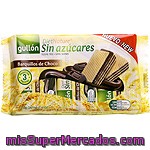 Gullon Diet Nature Barquillos De Chocolate Sin Azúcares Paquete 210 G