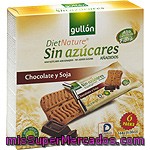 Gullon Diet Nature Galletas Con Soja Y Chocolate Sin Azúcares Añadidos Caja 144 G