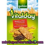 Gullon Vitalday Galletas De Avena Con Chips De Chocolate Y Cereales Integrales 6 Packs Envase 240 G