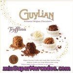 Guylian Trufflina De Luxe Trufas De Chocolate Belga Con Láminas De Chocolate Con Leche Estuche 180 G