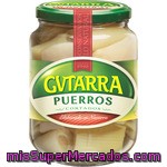 Gvtarra Puerros En Trozos Frasco 400 G Neto Escurrido