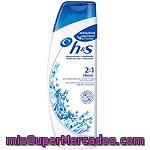 H&s Champú Anticaspa Classic 2 En 1 Frasco 600 Ml Para Cabello Normal Que Necesita Un Toque De Acondicionador