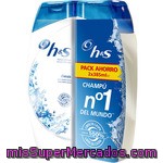 H&s Champú Anticaspa Classic Para Cabello Normal Pack 2 Frasco 385 Ml