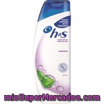 H&s Champú Anticaspa Sensitive Aloe Vera Para Cuero Cabelludo Sensible Bote 360 Ml