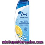 H&s Champú Anticaspa Todo En Uno Citrus Fresh + Acondicionador Para Cabello Graso Frasco 540 Ml