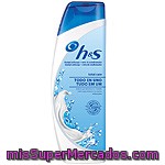 H&s Champú Anticaspa Todo En Uno Total Care + Extra De Acondicionador Frasco 540 Ml