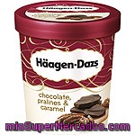 Haagen-dazs Chocolate Pralines & Caramel Helado De Chocolate Belga Con Nueces De Pecán Y Caramelo Tarrina 500 Ml