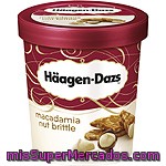 Haagen-dazs Macadamia Nut Brittle Helado De Vainilla Con Nueces De Macadamia Caramelizadas Tarrina 500 Ml