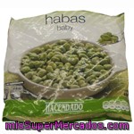 Haba Fina Congelada, Hacendado, Paquete 450 G