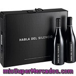 Habla Del Silencio Vino Tinto De Extremadura Estuche 2 Botellas 75 Cl + Sacacorchos Y Antigoteo