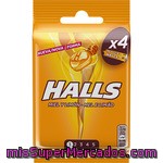 Halls Calm Caramelos Duros Sabor Miel - Limón Pack 4 Envases 32 G