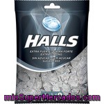 Halls Caramelos Duros Extrafuertes Sin Azúcar Bolsa 100 G