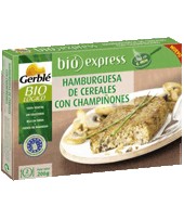 Hamburguesa De Cereales Con Champiñones Gerblé 200 G.