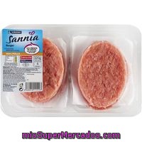 Hamburguesa De Pollo Eroski Sannia, 4 Unid., Bandeja 320 G