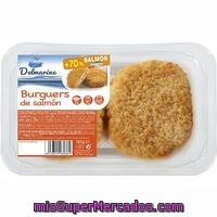 Hamburguesa Empanada De Salmón Delmarine, Bandeja 180 G