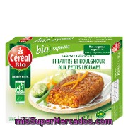 Hamburguesa Vegetal De Bulgur Y Espelta Con Verduras Cereal Bio 2x100 G.