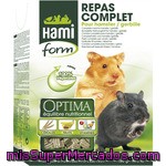 Hami Form Optima Alimento Completo Para Hámster Con Cereales Y Frutas Envase 900 G