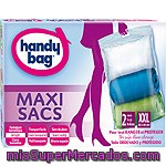 Handy Bag Bolsa Multiusos Maxi Sacs Ahorra Espacio Con Cierre Hermético Talla Xxl Caja 2 Unidades