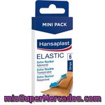 Hansaplast Apósitos Elastic Transpirable Y Extra Flexible Caja 6 Unidades