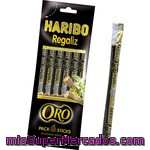 Haribo Regaliz Negro Pack 6 Sticks En Envases Individuales Bolsa 108 G